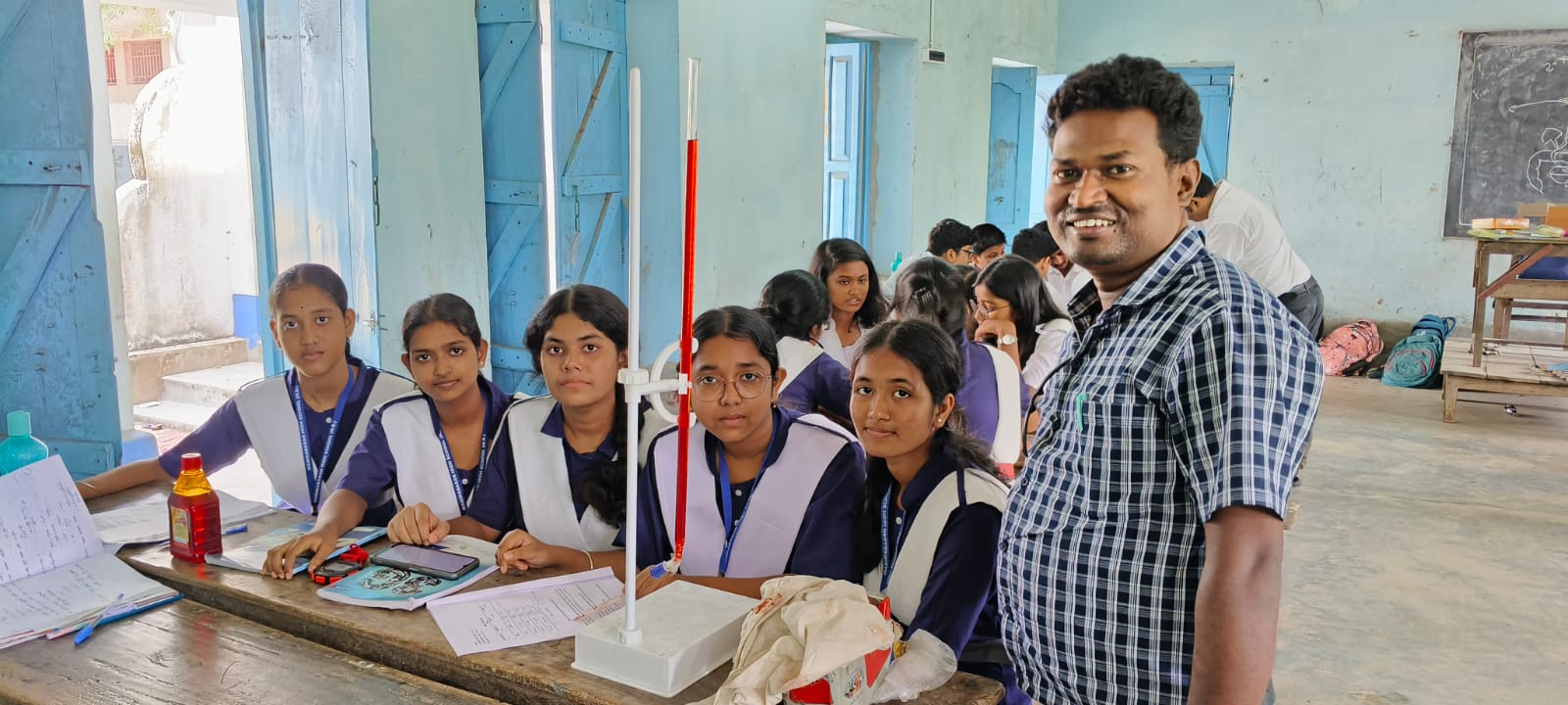 Students participating in the Summer Science Workshop 2026 - photograph 12